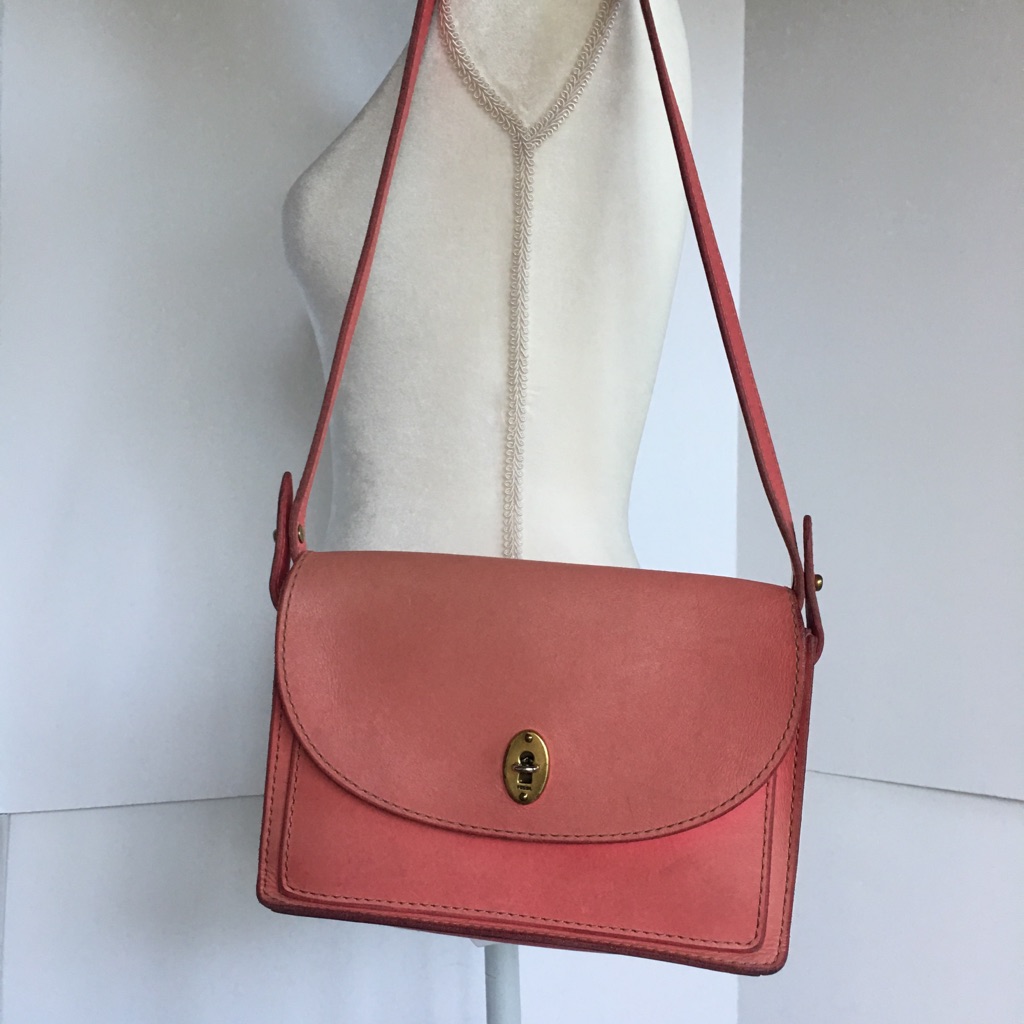 Fossil Leather Shoulder Bag